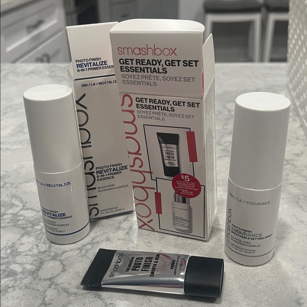 Smashbox Revitalize, Photo Finish Primer, & Endurance-NEW